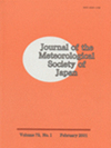 JOURNAL OF THE METEOROLOGICAL SOCIETY OF JAPAN杂志封面
